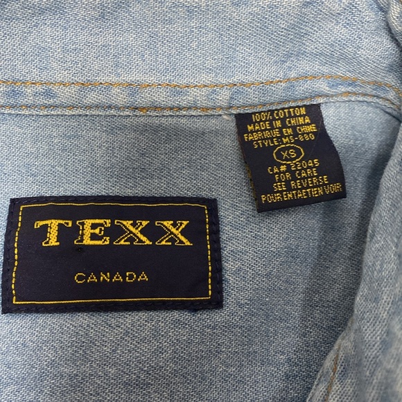 Western Denim TEXX Long Sleeve Button Down Shirt - Picture 7 of 10